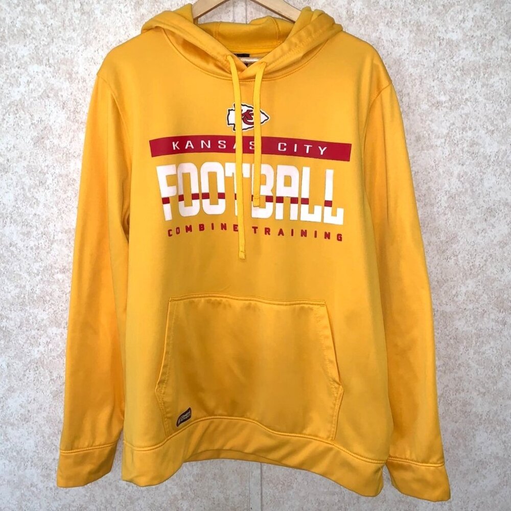 Kansas City Chiefs NFL New Era Men's Combine Authentic Team Apparel Size Large